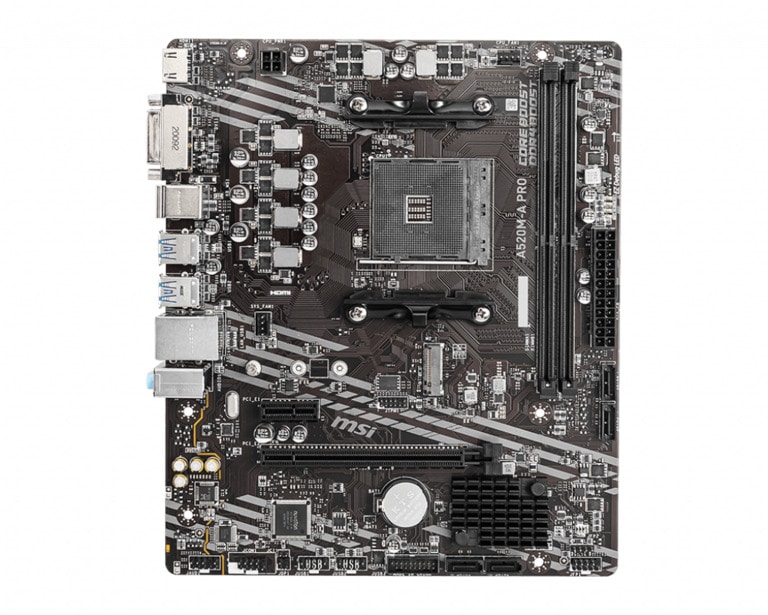 MSI A520M-A PRO motherboard