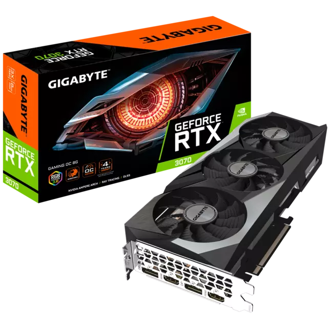 Gigabyte GeForce RTX 3070 GAMING OC 8 Gb Graphics Card