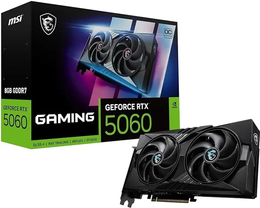 Msi Geforce RTX 5060 Gaming 8gb Graphics card