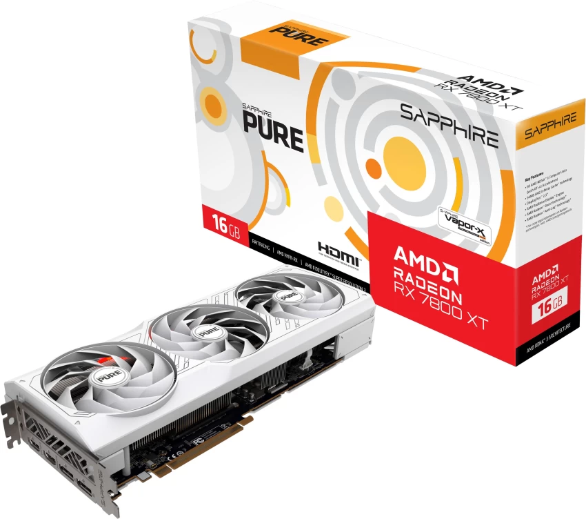 Sapphire Radeon Rx 7800 XT 16 Gb Graphics Card