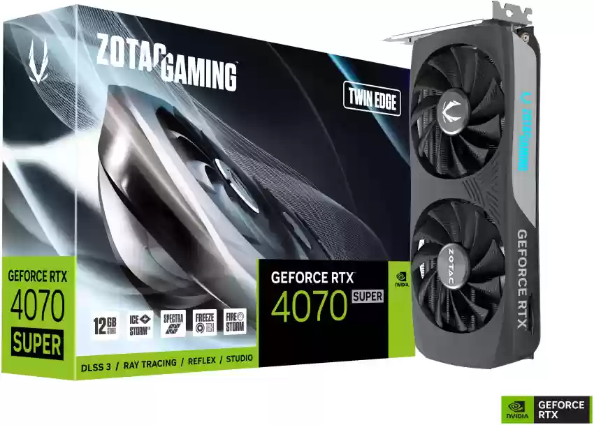 Zotac Gaming GeForce RTX 4070 Super 12 Gb Graphics Card